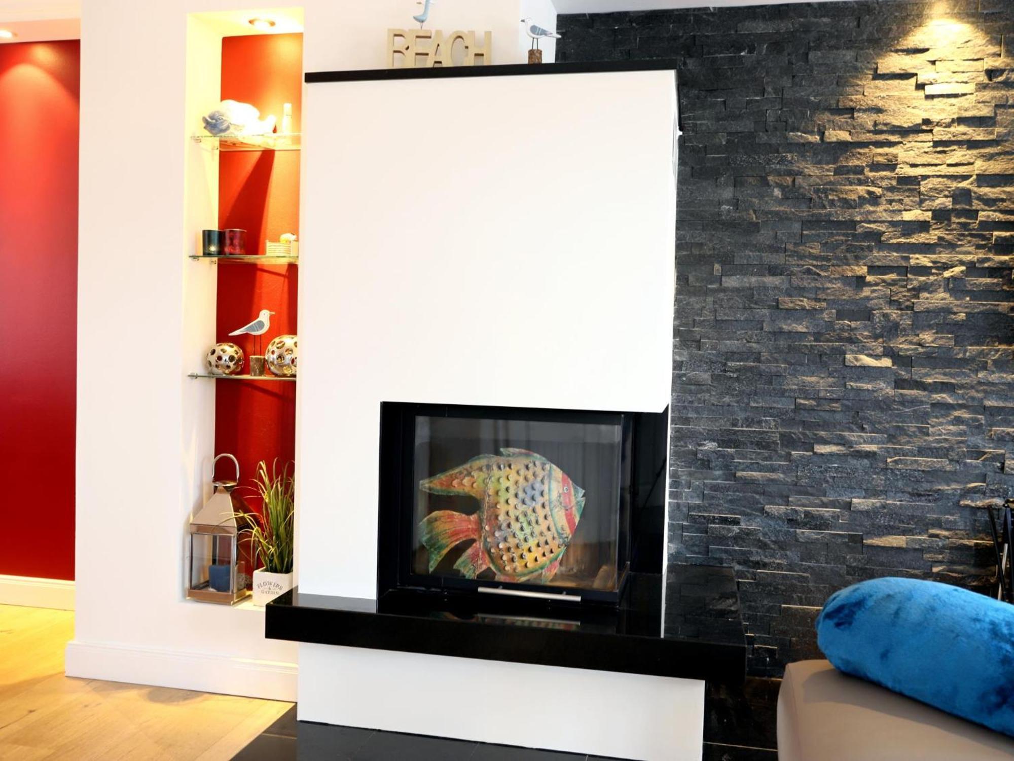 Luxuriöse Doppelhaushälfte Mit Terrasse, Kamin Und Wlan In Bester Lage Ferienhaus *